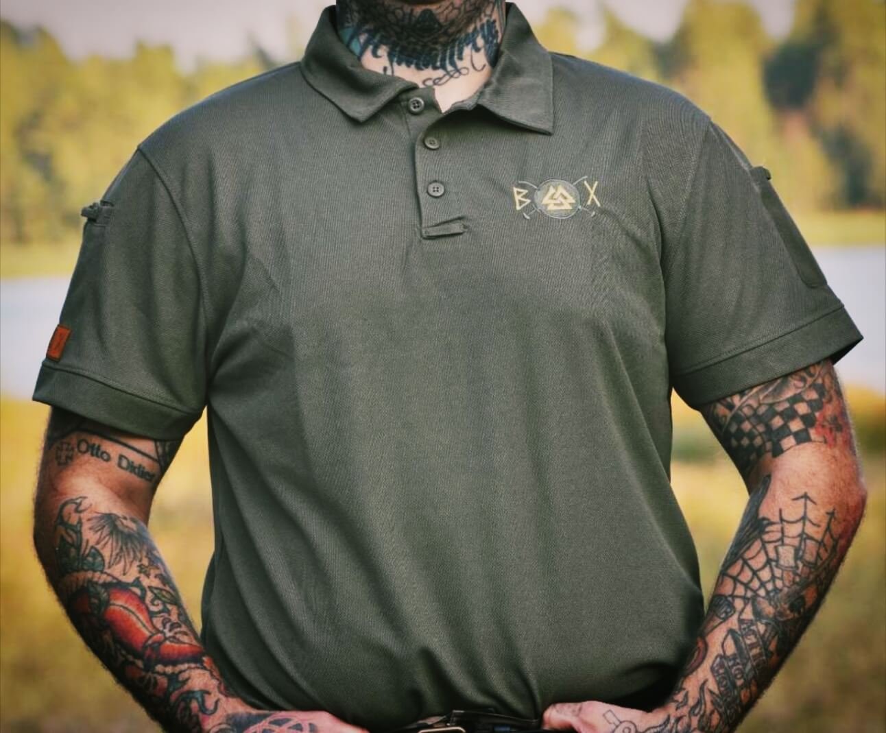 B&G Tactical Polo Oliv